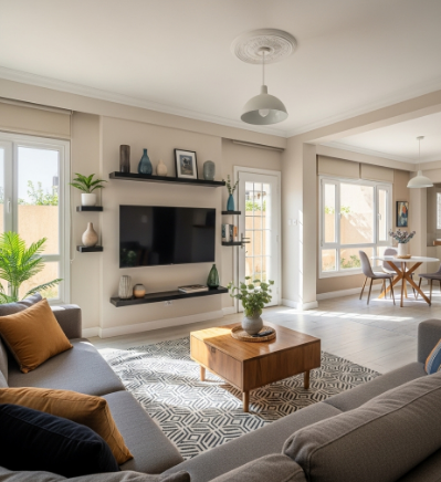 2 bedroom house rent in New Cairo per month