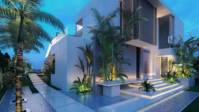 hacienda white villa for sale