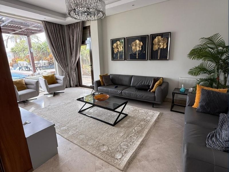 Fully Furnished Villa for Sale in Uptown Cairo Golf Villa